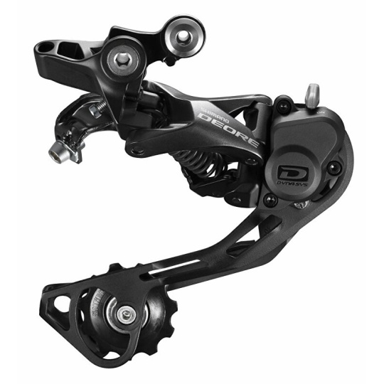 měnič SHIMANO Deore RD-M6000GS, 10 speed, černý, v krabičce