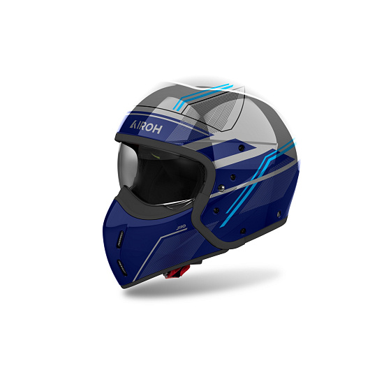 přilba J110 Slim, AIROH (modrá lesklá) 2026