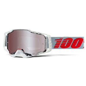 ARMEGA 100% brýle X-Ray, HiPER stříbrné plexi ARMEGA 100% brýle X-Ray, HiPER stříbrné plexi