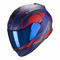 Moto přilba SCORPION EXO-510 AIR BALT matná modro/červená Moto přilba SCORPION EXO-510 AIR BALT matná modro/červená