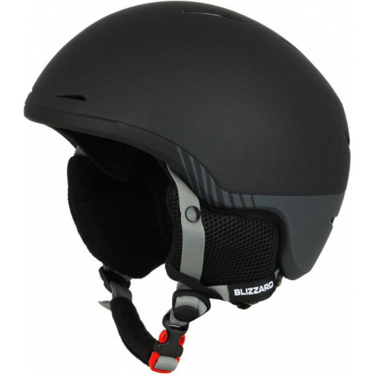 helma BLIZZARD Speed ski helmet, black matt/grey matt, AKCE