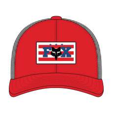 Dětská kšiltovka Fox Yth Unity Flexfit Hat Flame Red Dětská kšiltovka Fox Yth Unity Flexfit Hat Flame Red
