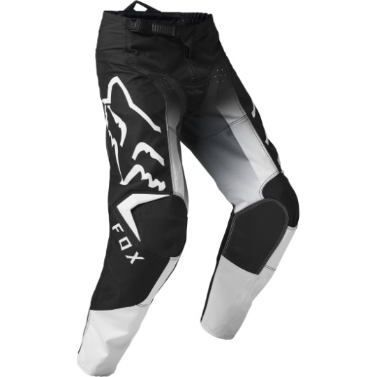 Pánské MX kalhoty Fox 180 Leed Pant - Black  Black/White