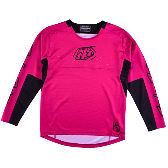 TLD DĚTSKÝ DRES S DLOUHÝM RUKÁVEM SPRINT ICON BERRY (32492902)
