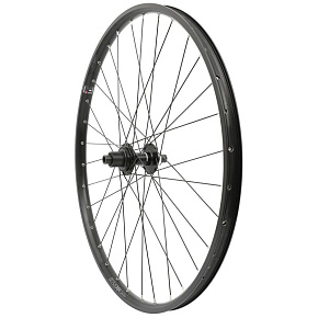 zapletené kolo 28/29" SHIMANO Disc Center lock zadní 12sp. Microspline 148/12 boost černé