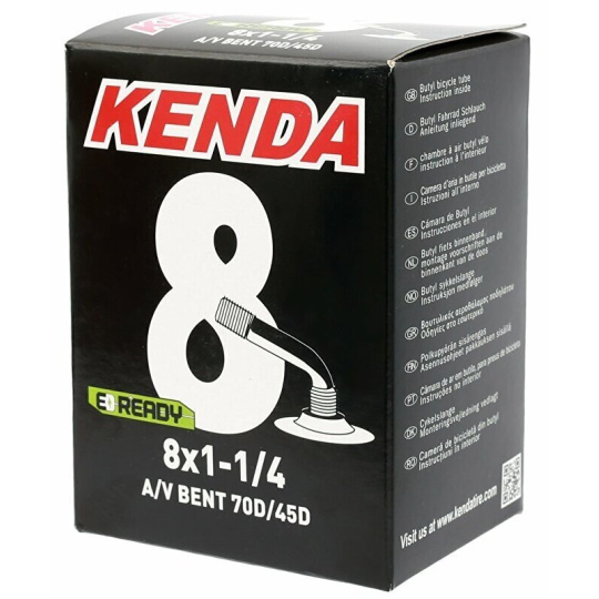 duše KENDA 8x1 1/4, auto ventilek SV 70/45