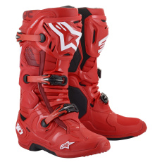 boty TECH 10, ALPINESTARS (červená) 2025 boty TECH 10, ALPINESTARS (červená) 2025