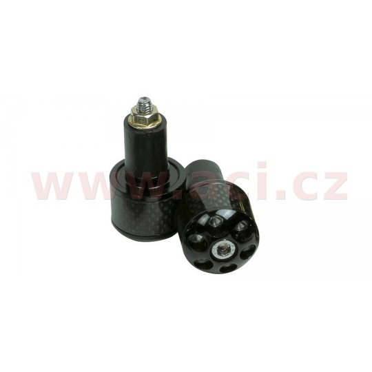 závaží řídítek Carb Ends 1 s redukcí pro vnitřní průměr 18 mm (vnější 28,6 mm), OXFORD (černé, pár)