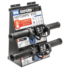 prezentační stojan / demo jednotka pro 4ks vyhřívaných gripů Hotgrips EVO, OXFORD prezentační stojan / demo jednotka pro 4ks vyhřívaných gripů Hotgrips EVO, OXFORD