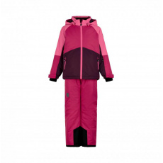 lyžařské sety COLOR KIDS Ski set, colorblock, AF 10.000, pink peacock lyžařské sety COLOR KIDS Ski set, colorblock, AF 10.000, pink peacock