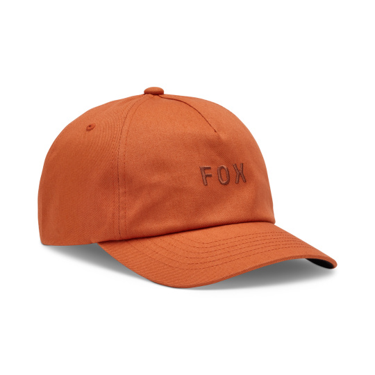 Pánská kšiltovka Fox Wordmark Adjustable Hat  Atomic Orange