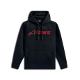 mikina BLAZE HOODIE 3, ALPINESTARS (černá/red)
