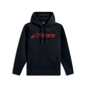 mikina BLAZE HOODIE 3, ALPINESTARS (černá/red) mikina BLAZE HOODIE 3, ALPINESTARS (černá/red)