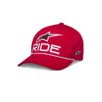 kšiltovka RIDE COMP SNAPBACK, ALPINESTARS (červená/bílá/černá)