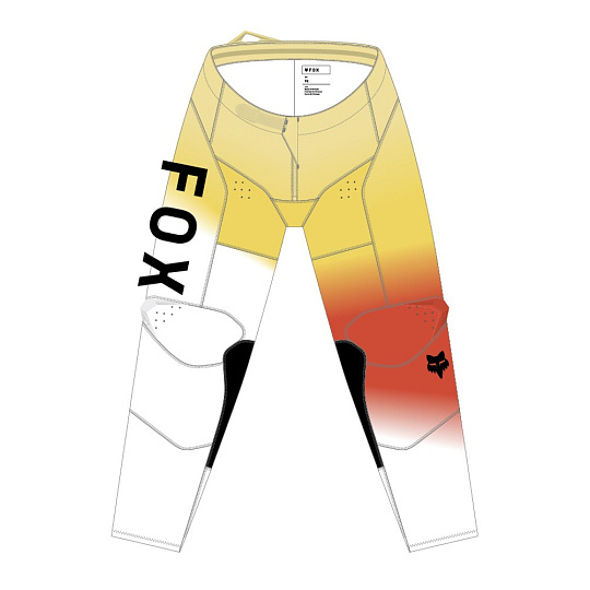 Pánské MX kalhoty Fox 180 Air Haze Pant  White