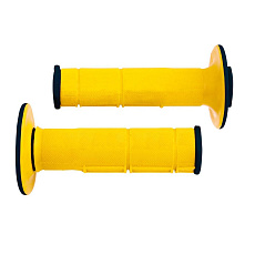 Rukojeti na moto RTECH DUAL žluto/černé