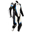 Moto kombinéza RICHA FRANCORCHAMPS jednodílná modrá/fluo žlutá