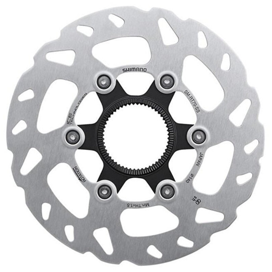 brzdový kotouč SHIMANO SLX SM-RT70 140mm Center lock, Ice technologies