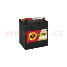 38Ah baterie, 400A, pravá BANNER Running Bull EFB 187x127x204(226) (pro vozidla Mazda, Mitsubishi, Nissan, Subaru, Toyota) 38Ah baterie, 400A, pravá BANNER Running Bull EFB 187x127x204(226) (pro vozidla Mazda, Mitsubishi, Nissan, Subaru, Toyota)