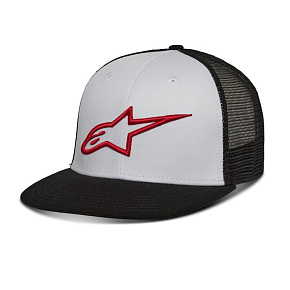kšiltovka CORP TRUCKER, ALPINESTARS (bílá/černá/červená) kšiltovka CORP TRUCKER, ALPINESTARS (bílá/černá/červená)