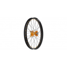 přední kolo kompletní (21" x 1,6") SUZUKI, Q-TECH (černý ráfek, zlatý střed) přední kolo kompletní (21" x 1,6") SUZUKI, Q-TECH (černý ráfek, zlatý střed)