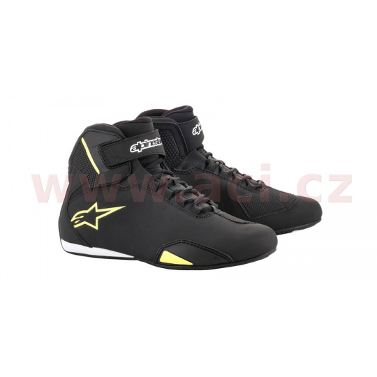 boty SEKTOR, ALPINESTARS (černé/žlutá fluo) 2025