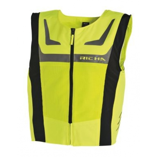 Reflexní vesta RICHA SAFETY MESH fluo žlutá