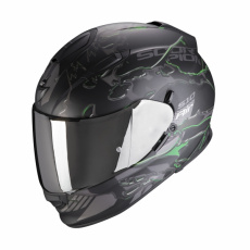 Moto přilba SCORPION EXO-510 AIR LIKID matná černo/zelená Moto přilba SCORPION EXO-510 AIR LIKID matná černo/zelená