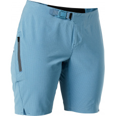 Dámské cyklo šortky Fox W Flexair Lite Short Dusty Blue Dámské cyklo šortky Fox W Flexair Lite Short Dusty Blue