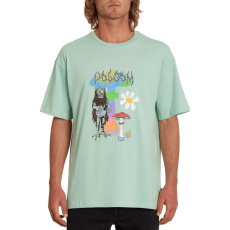 Pánské triko Volcom Fa C.Abbottxfrench se Sst 1 ichen Green Pánské triko Volcom Fa C.Abbottxfrench se Sst 1 ichen Green