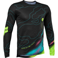Pánský cyklo dres Fox Flexair Lunar Jersey Black Pánský cyklo dres Fox Flexair Lunar Jersey Black