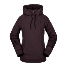 Dámská mikina Volcom Costus P/O Fleece Black Plum Dámská mikina Volcom Costus P/O Fleece Black Plum