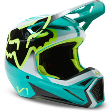 Pánská přilba Fox V1 Leed Helmet Dot/Ece Teal Pánská přilba Fox V1 Leed Helmet Dot/Ece Teal