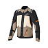 bunda ANDES V4 DRYSTAR, ALPINESTARS (krémová/světle hnědá/černá/oranžová fluo) 2027