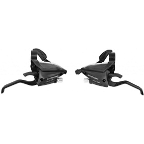 řazení SHIMANO Altus ST-EF500-7L 2x7 speed, pár, černé, v krabičce řazení SHIMANO Altus ST-EF500-7L 2x7 speed, pár, černé, v krabičce
