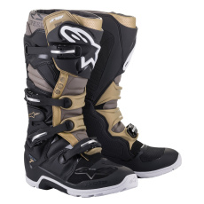 boty TECH 7 ENDURO DRYSTAR, ALPINESTARS (černá/šedá/zlatá) boty TECH 7 ENDURO DRYSTAR, ALPINESTARS (černá/šedá/zlatá)