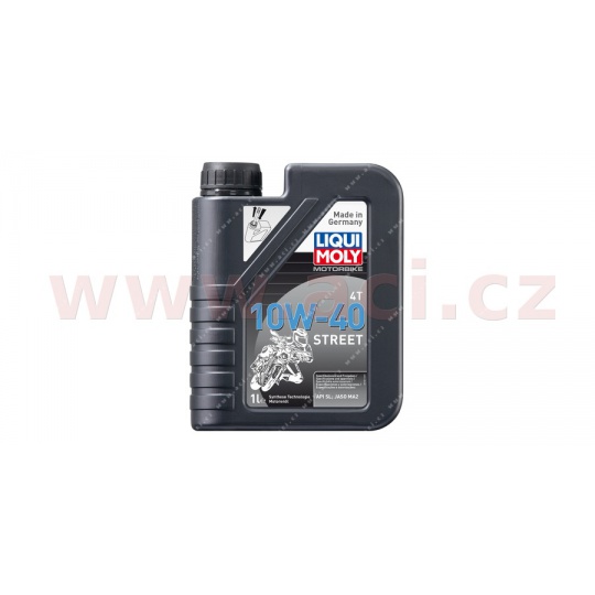 LIQUI MOLY Motorbike 4T 10W40 Street, polosyntetický motorový olej 1 l