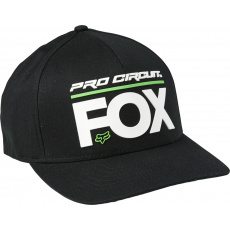 Pánská kšiltovka Fox Pro Circuit Flexfit Hat Black 