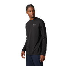 Pánské triko Fox Big Influence Ls Tech Tee Black Pánské triko Fox Big Influence Ls Tech Tee Black