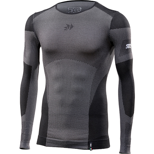 SIXS BT TS2L V2 light triko s dl. rukávem carbon černá