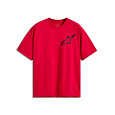 triko ONE OVERSIZED CSF, ALPINESTARS (červená)