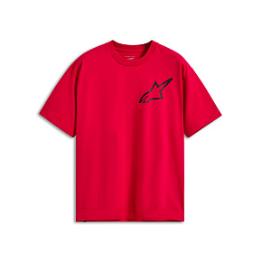triko ONE OVERSIZED CSF, ALPINESTARS (červená) triko ONE OVERSIZED CSF, ALPINESTARS (červená)