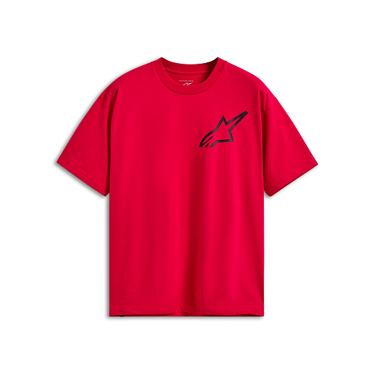 triko ONE OVERSIZED CSF, ALPINESTARS (červená) triko ONE OVERSIZED CSF, ALPINESTARS (červená)
