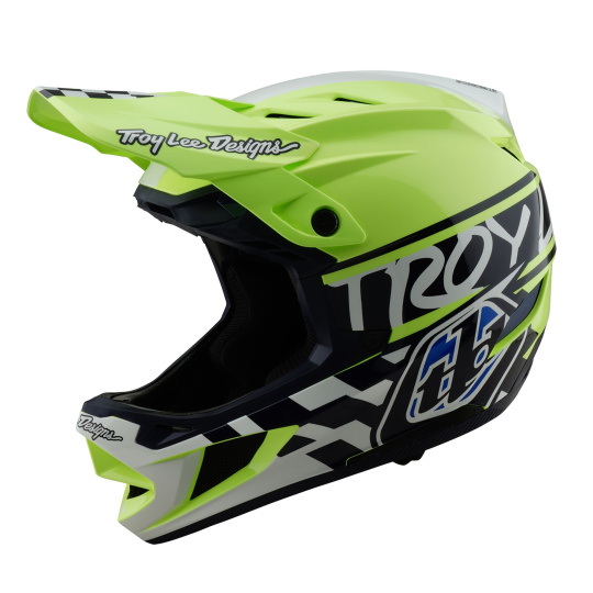TLD HELMA D4 POLYACRYLITE FIFTY-50 NAVY / GLO YELLOW (17435600)