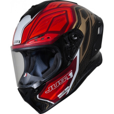 Moto přilba JUST1 J-GPR INSTINCT carbon neonově červená Moto přilba JUST1 J-GPR INSTINCT carbon neonově červená