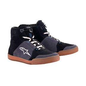 boty CHROME, ALPINESTARS (černá/šedá/hnědá/modrá) 2027 boty CHROME, ALPINESTARS (černá/šedá/hnědá/modrá) 2027