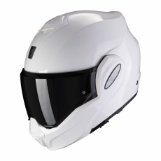 Moto přilba SCORPION EXO-TECH solid bílá Moto přilba SCORPION EXO-TECH solid bílá