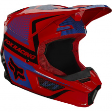 Pánská přilba Fox V1 Oktiv Helmet, Ece Fluo Red Pánská přilba Fox V1 Oktiv Helmet, Ece Fluo Red