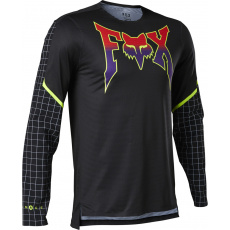 Pánský cyklo dres Fox Flexair Ls Jersey Celz Black Pánský cyklo dres Fox Flexair Ls Jersey Celz Black