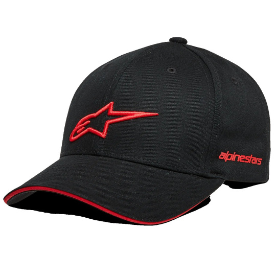 Alpinestars Rostrum kšiltovka černo/červená